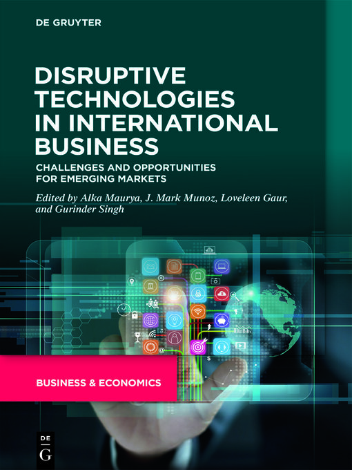 Title details for Disruptive Technologies in International Business by Alka Maurya - Available